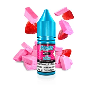 Brutal by Just Juice - Sour Strawberry Bubblegum 10ml 20mg - Image 1