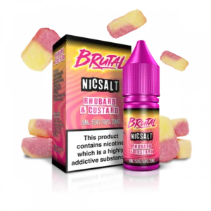 Brutal by Just Juice - Rhubarb & Custard 10ml 20mg - Image 1