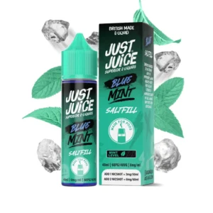 Just Juice - Blue Mint 60ml 1 Just Juice - Blue Mint 60ml - Image 1