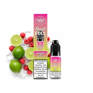 Dinner Lady - Fruit Full Raspberry Lime 10ml 20mg - Image 1