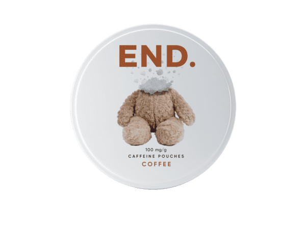 END. Coffee 100mg 2 coffe top